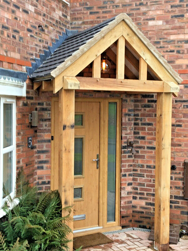 Oak porch the worcester - oak,