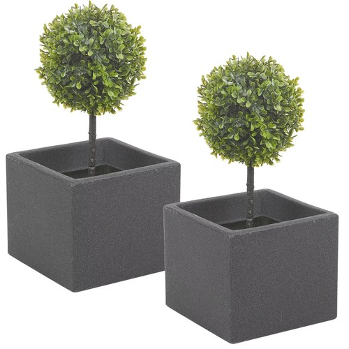 Square plastic planter flower - plastic,