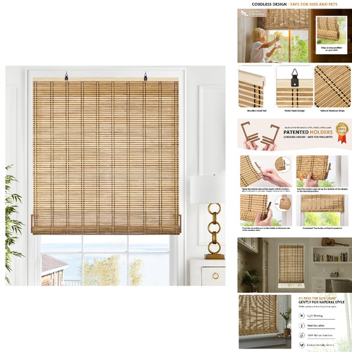 Lazblinds cordless bamboo - lazblinds,