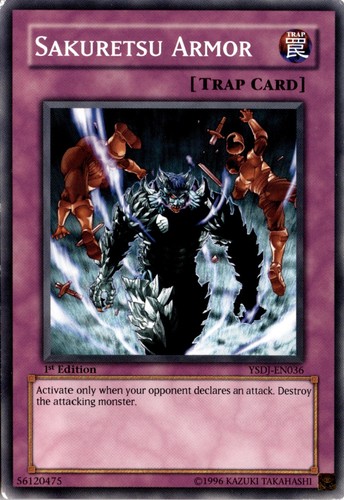 Sakuretsu armor common - common, trap