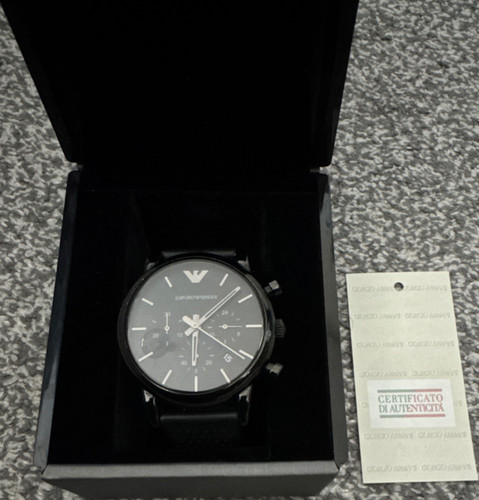 Emporio armani ar1731 black - armani,