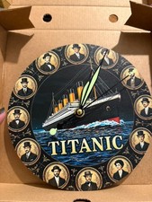 Titanic metal wall Clock 20cm