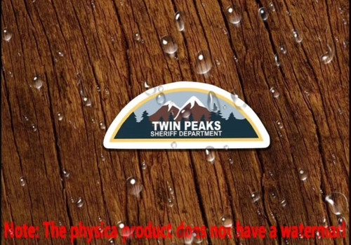 7cm twin peaks sheriff - peaks,