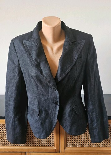 Hobbs black 100 linen - black, 100%