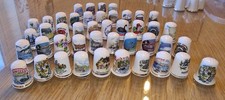 Thimble - Collection Of  44 Devon Related Thimbles