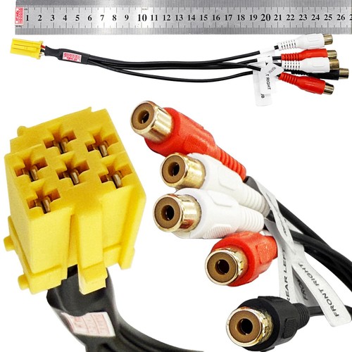 Pin mini iso rca - 6,