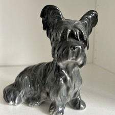 Antique Skye Terrier Figurine
