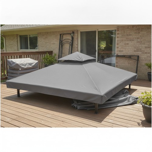 Contemporary double tiered bbq - tiered,