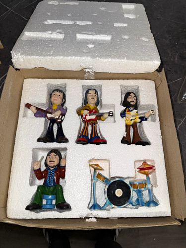 The beatles set figurines - beatles, 4
