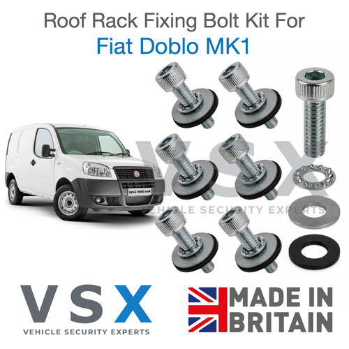 Roof rack fitting - roof, bolt