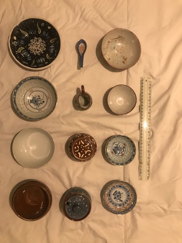 Selection oriental ceramics - selection, of