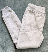 Slazenger Men’s Joggers Grey Cuffed Sweatpants Drawstring Pockets Size XL