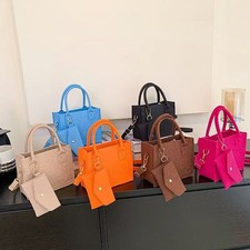 Messenger Bag Solid Color Felt