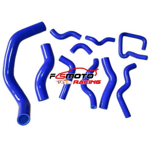Blue silicone radiator - blue, hose
