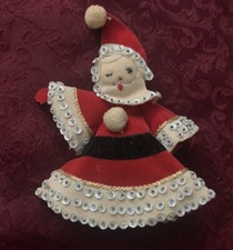 Vintage Christmas Sequined