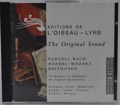 Editions oiseau lyre - editions, de
