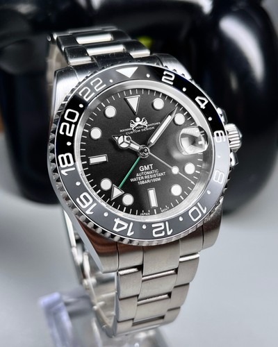 40mm black grey gmt - 40mm, gmt,