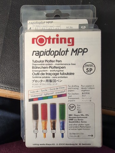 Rotring rapidoplot mpp - rotring, tubular