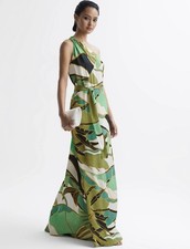 Reiss Tina Jungle Print Maxi