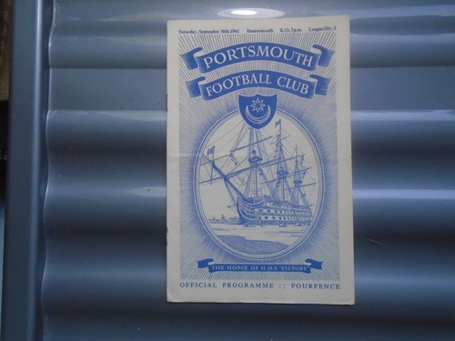 Portsmouth bournemouth 1961 - portsmouth, v
