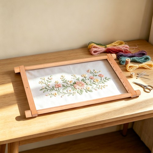Embroidery clip frame - embroidery,