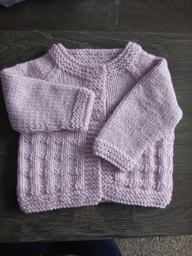 Newborn baby girl coat - , hand