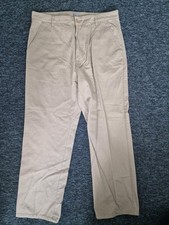 Tu Mens Beige Trousers Size 34