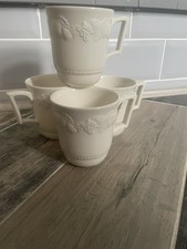 SET OF 4 X BHS BARRATTS BARRATT'S LINCOLN MUG MUGS EXCELLENT CONDITION