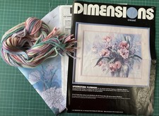 Floral Crewel Kit - Dimensions