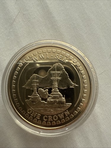 Ww1 centenary gold crown - ww1,