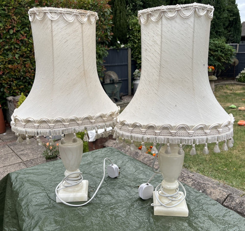 Vintage pair table - of,