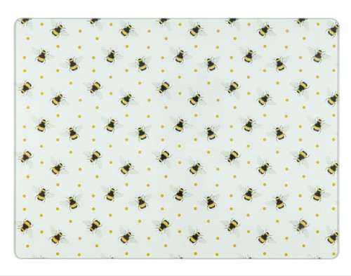 Bees glass worktop protector - worktop,