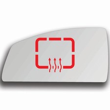 Mirror Glass Left Heated for