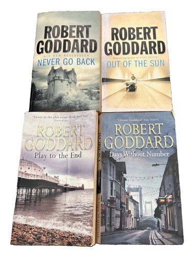 Robert goddard books bundle - goddard, x
