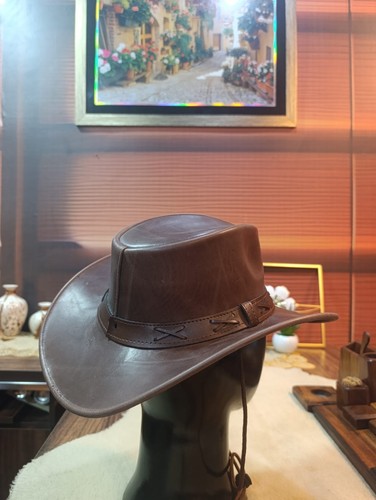 Premium brown genuine - premium, leather