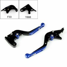 Adjustable Fold Extendable Brake Clutch Levers For Honda CBR 600/1000RR Blue T9