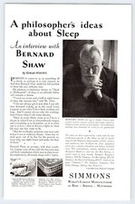 1929 BERNARD SHAW SIMMONS