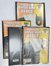 4x New Damaged A3 Display ..Presentation Folders