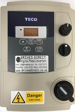 TECO EV ½ HP 240V Single to 3