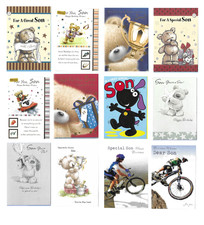 Special Son birthday card for