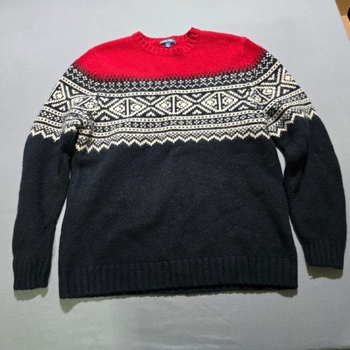 Fair isle sweater womens - sweater, xl