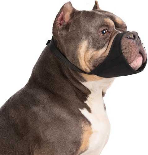 Dog muzzle for pitbull soft - muzzle,