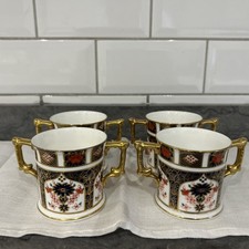 Crown Darby Imari Loving Mugs