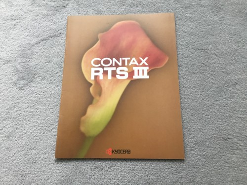 Contax rts lll brochure - contax,