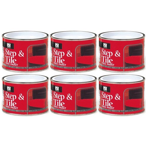 Step tile red paint 180ml - 180ml, x6