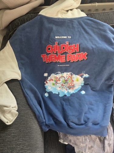 Mans childish jumper - mans, size