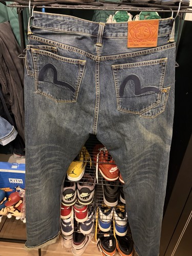 Men evisu selvedge jeans - men’s,