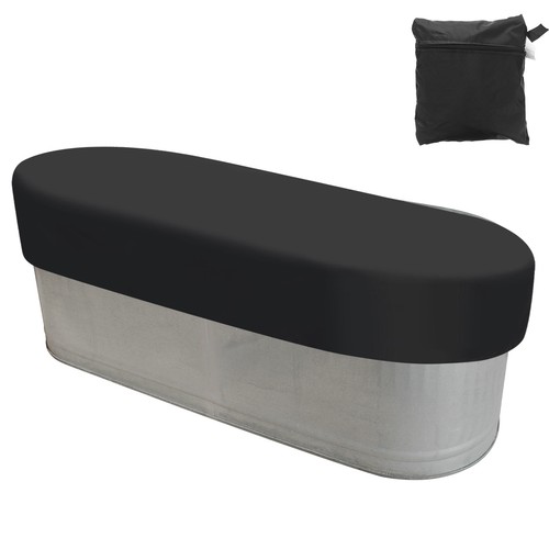 6ft oval stock tank cover - 6ft,