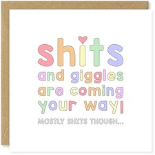 Shits & Giggles Baby Card Baby