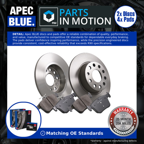 Solid brake discs and pads - solid,